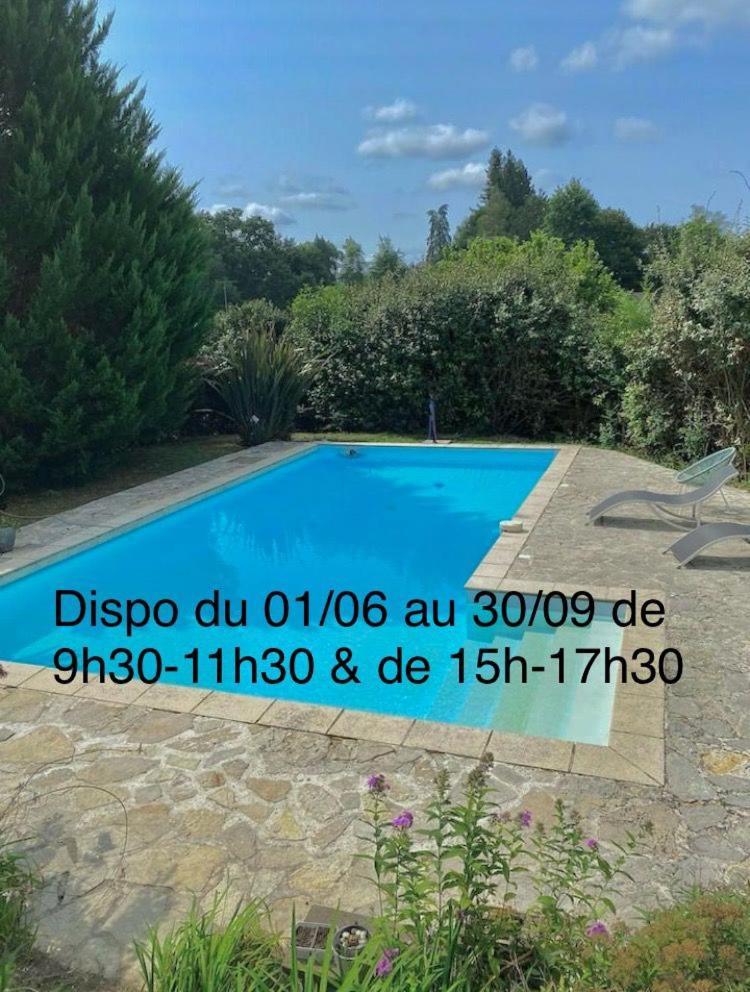 Agreable Petit Gite Avec Piscine Et Jardinet Salies-de-Béarn Dış mekan fotoğraf